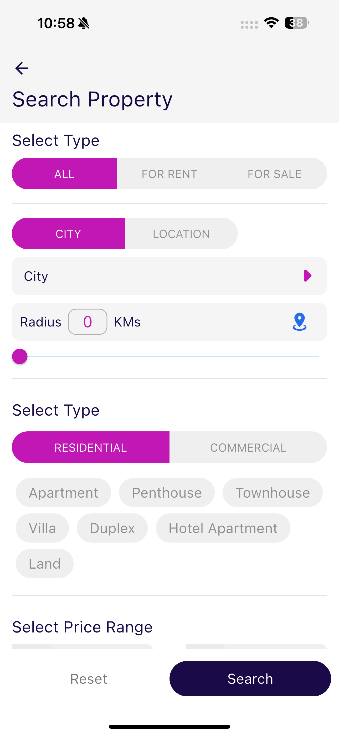 Search Property